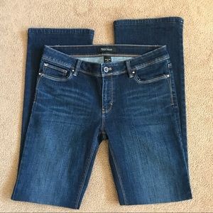 WHBM size 4 regular boot cut jeans
